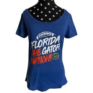 The Victory Womens Shirt Sz Small The‎ Gator Nation Florida Blue Tee T-Shirt NEW